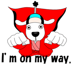 Free dog Number Two(English edition) sticker #6061425