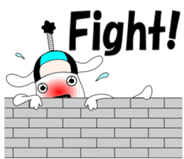 Free dog Number Two(English edition) sticker #6061439