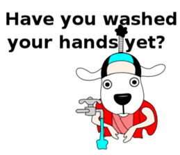 Free dog Number Two(English edition) sticker #6061441