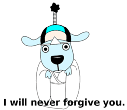 Free dog Number Two(English edition) sticker #6061448