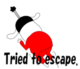 Free dog Number Two(English edition) sticker #6061453