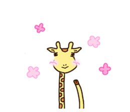 Life of cute giraffe.7th. sticker #6061457