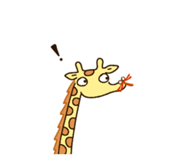 Life of cute giraffe.7th. sticker #6061460