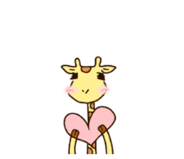 Life of cute giraffe.7th. sticker #6061463