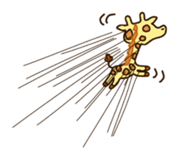 Life of cute giraffe.7th. sticker #6061480