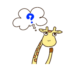 Life of cute giraffe.7th. sticker #6061482