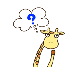 Life of cute giraffe.7th. sticker #6061482