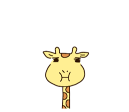 Life of cute giraffe.7th. sticker #6061488