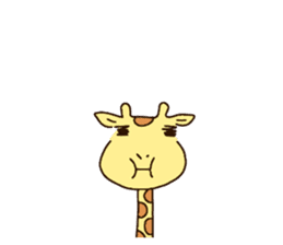Life of cute giraffe.7th. sticker #6061488