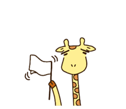 Life of cute giraffe.7th. sticker #6061489