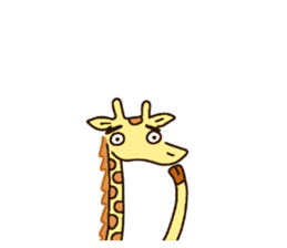 Life of cute giraffe.7th. sticker #6061490