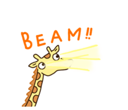 Life of cute giraffe.7th. sticker #6061494