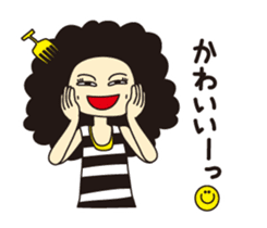 Afro Mama sticker #6061718
