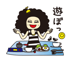 Afro Mama sticker #6061732