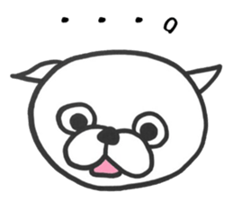 Pugma sticker #6061826