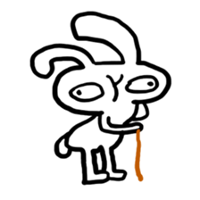 usagi ja damedesu ka sticker #6062011