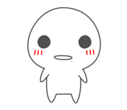 Fairy of rice cake Motchi. sticker #6062936