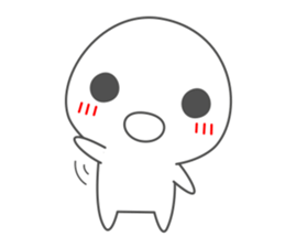 Fairy of rice cake Motchi. sticker #6062937