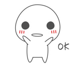 Fairy of rice cake Motchi. sticker #6062938