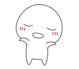 Fairy of rice cake Motchi. sticker #6062940