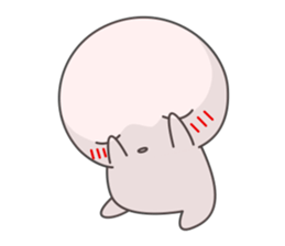 Fairy of rice cake Motchi. sticker #6062947