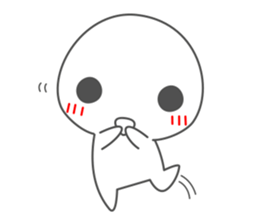 Fairy of rice cake Motchi. sticker #6062953