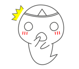 Fairy of rice cake Motchi. sticker #6062959