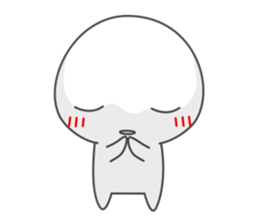 Fairy of rice cake Motchi. sticker #6062960