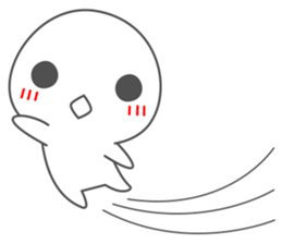 Fairy of rice cake Motchi. sticker #6062965