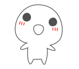 Fairy of rice cake Motchi. sticker #6062966