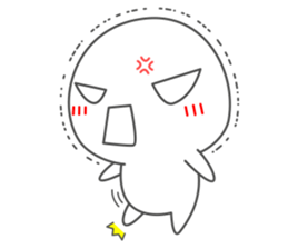 Fairy of rice cake Motchi. sticker #6062968