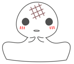 Fairy of rice cake Motchi. sticker #6062971