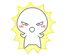 Fairy of rice cake Motchi. sticker #6062972