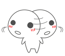 Fairy of rice cake Motchi. sticker #6062974