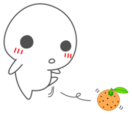 Fairy of rice cake Motchi. sticker #6062975