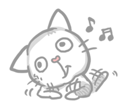 "Peco" of the cat sticker #6063058