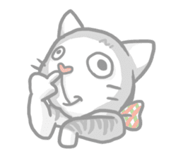 "Peco" of the cat sticker #6063090