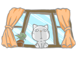 "Peco" of the cat sticker #6063092