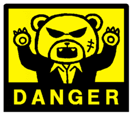 bear yakuza sticker #6064844
