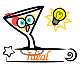 Cocktail language sticker #6065056
