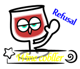 Cocktail language sticker #6065079