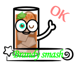 Cocktail language sticker #6065091