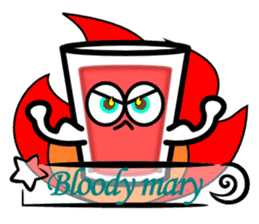 Cocktail language sticker #6065095