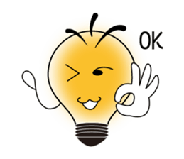 Bulbs boy - lighting changes mood sticker #6065231