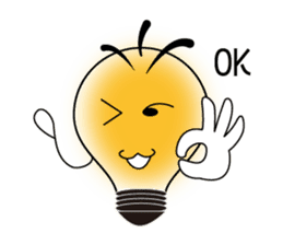 Bulbs boy - lighting changes mood sticker #6065231