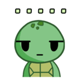 Turtle baby sticker #6065461