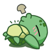 Turtle baby sticker #6065463