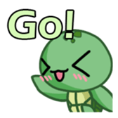 Turtle baby sticker #6065466