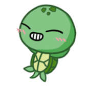 Turtle baby sticker #6065482