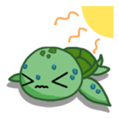 Turtle baby sticker #6065486
